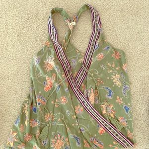 Wrap top with tassels